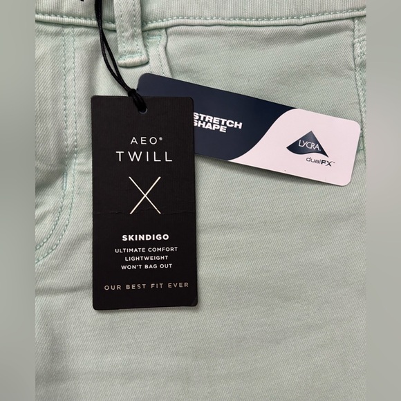 3 pairs of American Eagle Midi Super Stretch Shorts, Size 4 **NWT** - Picture 5 of 5